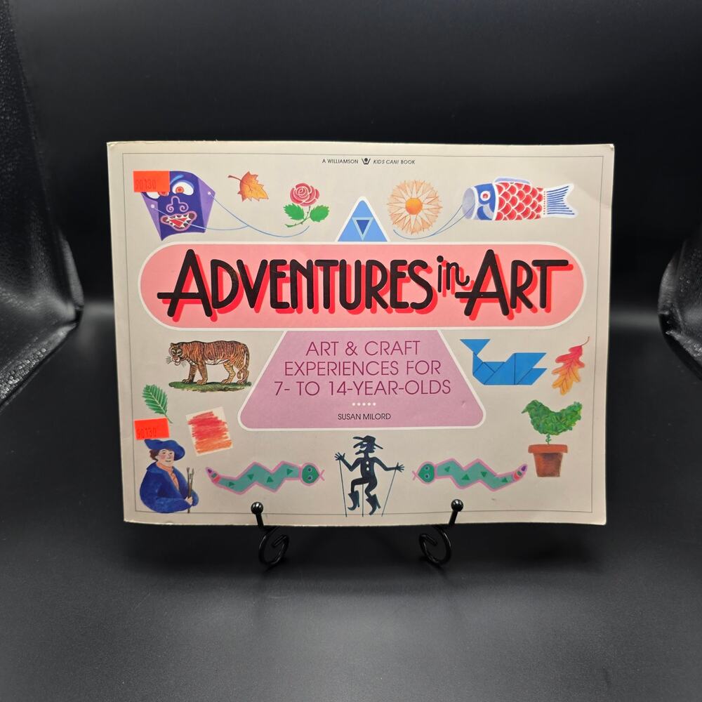 Vintage 1990 Adventures in Art By Susan Milord